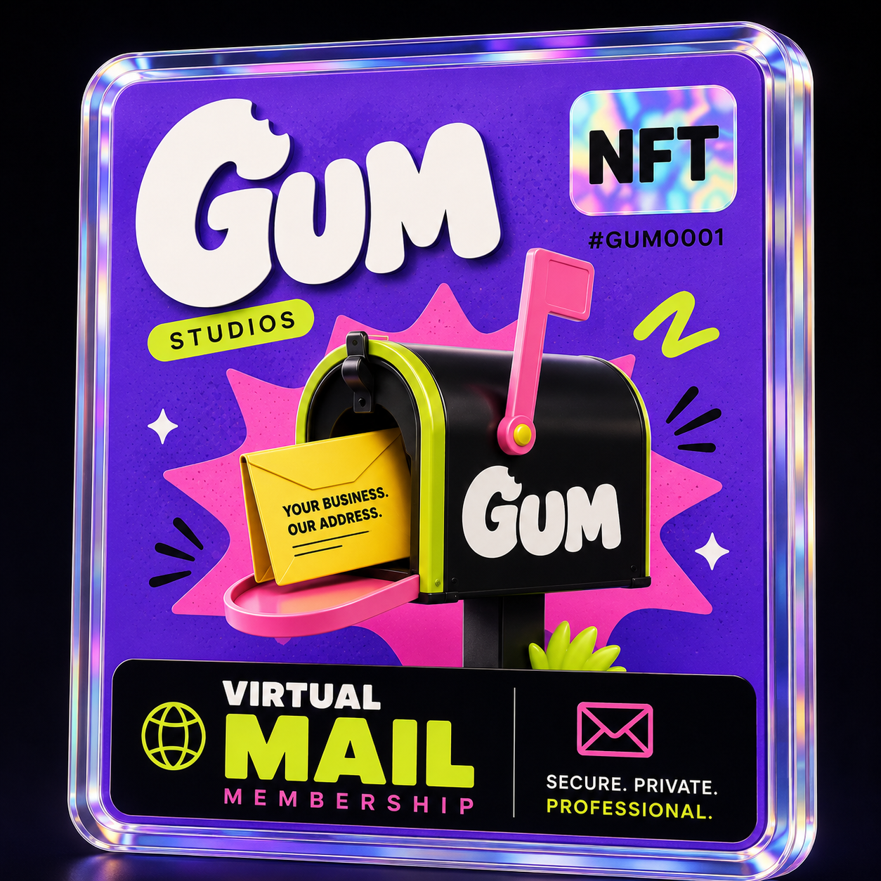GUM Studios Virtual Mailing Membership